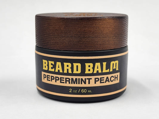 Peppermint Peach Beard Balm